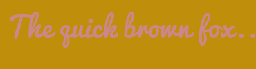 Image with Font Color CC8888 and Background Color BF8E0B